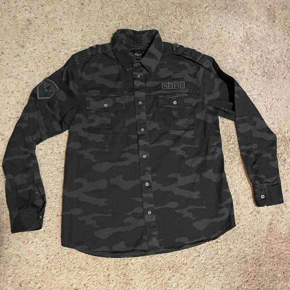Rails Declan Military Shirt - Picture 1 of 9